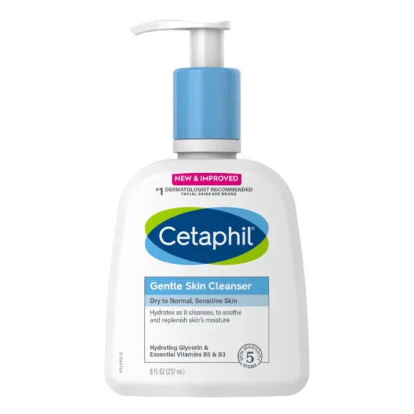 cetaphil cleanser for normal to dry skin 236 ml front side