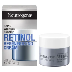 Neutrogena Rapid Wrinkle Repair Regenerating Retinol Cream, jar front in pakistan