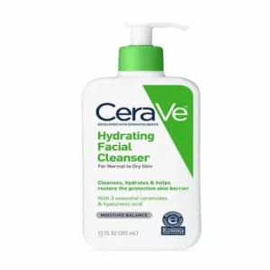 CeraVe Hydrating Facial Cleanser for normal to dry skin with Hyaluronic Acid and Ceramides in Pakistan