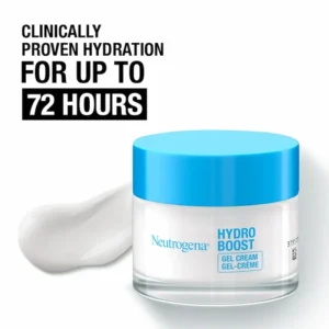 Neutrogena Hydro Boost Gel-Cream jar and product texture