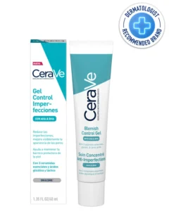 cerave blemish control gel with AHA BHA