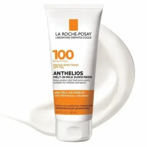 La Roche-Posay Anthelios SPF 100 sunscreen tube front view for sensitive skin in Pakistan