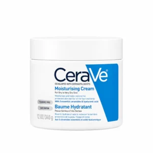 CeraVe Moisturising Cream 340g tub for dry to very dry skin