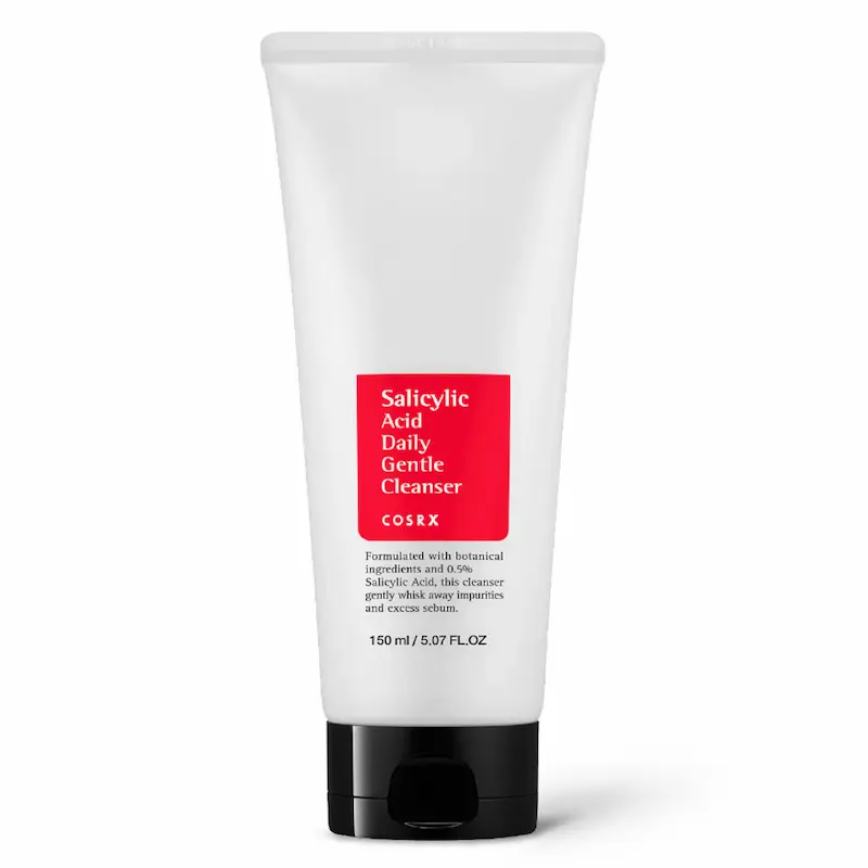 COSRX Salicylic Acid Daily Gentle Cleanser 150ml - BHA face wash for oily and acne-prone skin