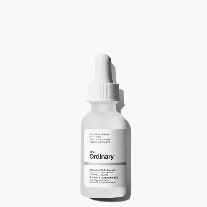 The Ordinary Argireline Solution 10% peptide complex serum for forehead lines and crow's feet