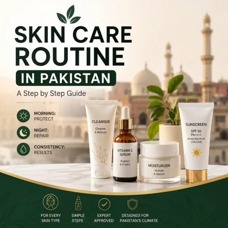 Skin Care Routine in Pakistan: A Step by Step Guide