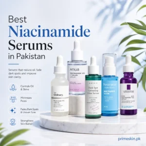 Best niacinamide serums in Pakistan for oil control, minimizing pores, fading dark spots and strengthening the skin barrier