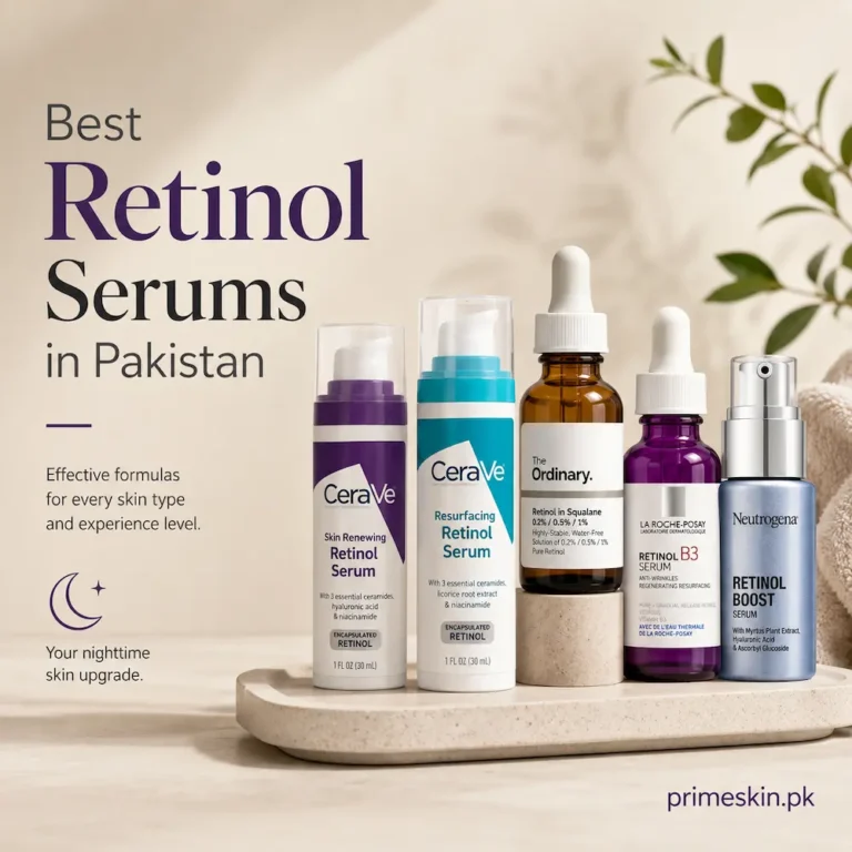 5 Best Retinol Serums in Pakistan for Every Skin Type and Experience Level