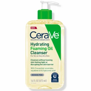 CeraVe Hydrating Foaming Oil Cleanser 473ml for dry to very dry skin