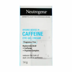 Neutrogena Hydro Boost Caffeine Eye Gel Cream for dark circles and puffiness